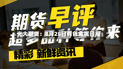 光大期货：8月25日有色金属日报-第3张图片