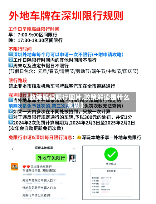【政策解读限行图片,政策解读是什么意思】-第2张图片