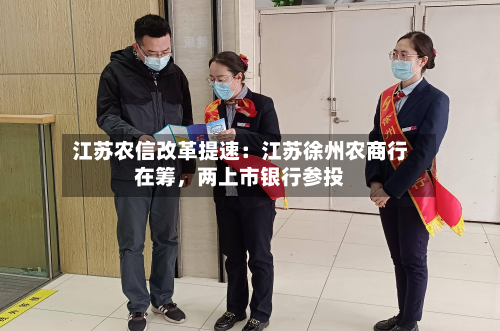 江苏农信改革提速：江苏徐州农商行在筹，两上市银行参投-第3张图片