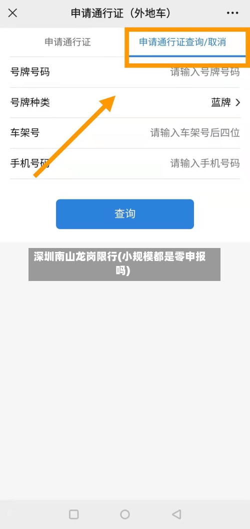 深圳南山龙岗限行(小规模都是零申报吗)-第2张图片