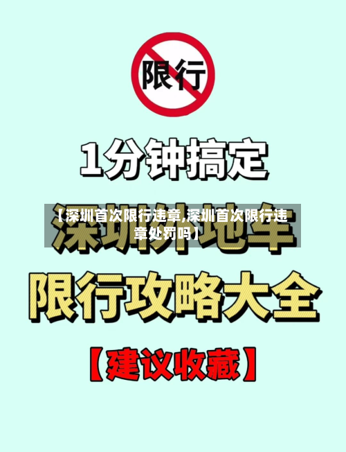 【深圳首次限行违章,深圳首次限行违章处罚吗】-第3张图片