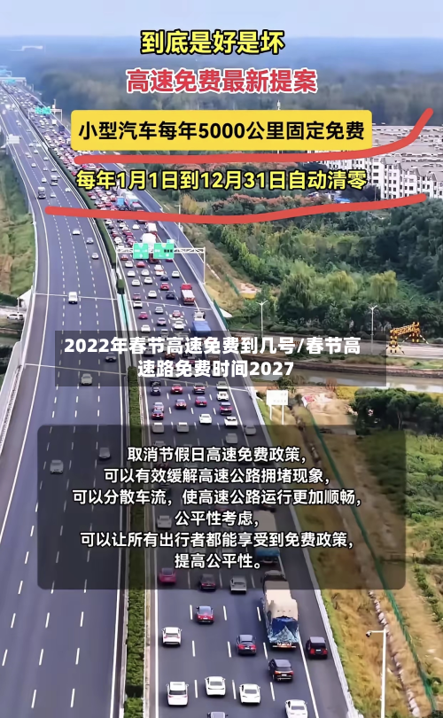 2022年春节高速免费到几号/春节高速路免费时间2027-第2张图片