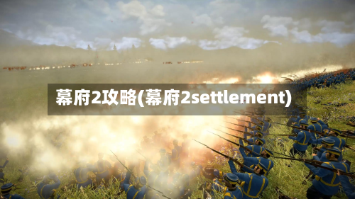 幕府2攻略(幕府2settlement)