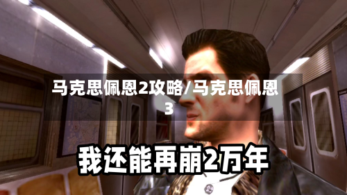 马克思佩恩2攻略/马克思佩恩3