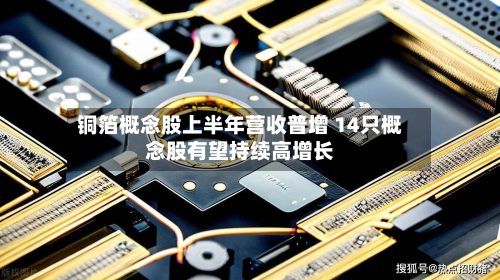 铜箔概念股上半年营收普增 14只概念股有望持续高增长-第2张图片